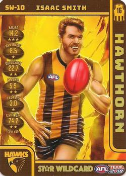 2018 Team Zone AFL Team - Star Wildcards #SW-10 Isaac Smith Front